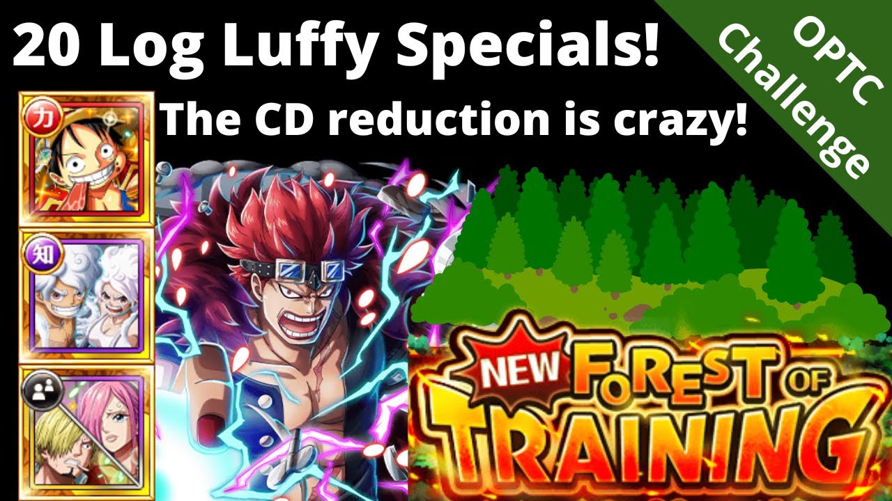 LOG LUFFY SPECIAL EVERY STAGE! An insane Kid Forest challenge! OPTC Forest of Training: Magnetic