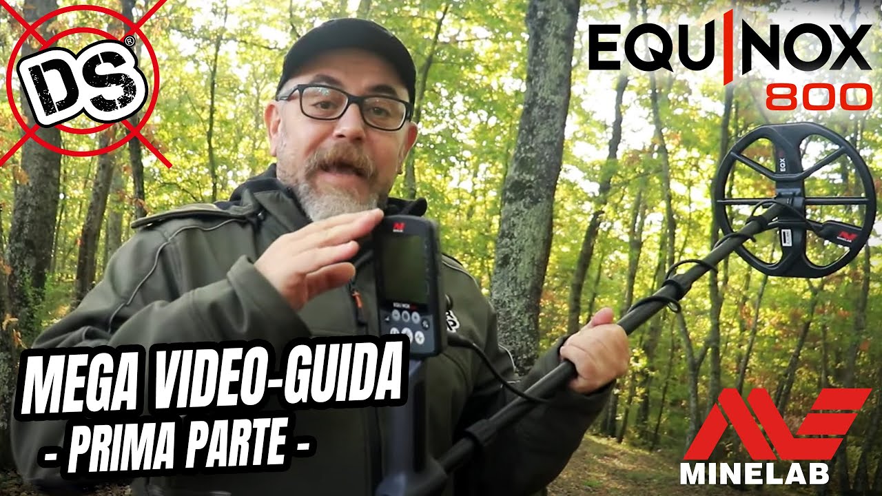 MINELAB EQUINOX 800: MEGA GUIDA COMPLETA (PARTE 1) - www.detectorshop.it