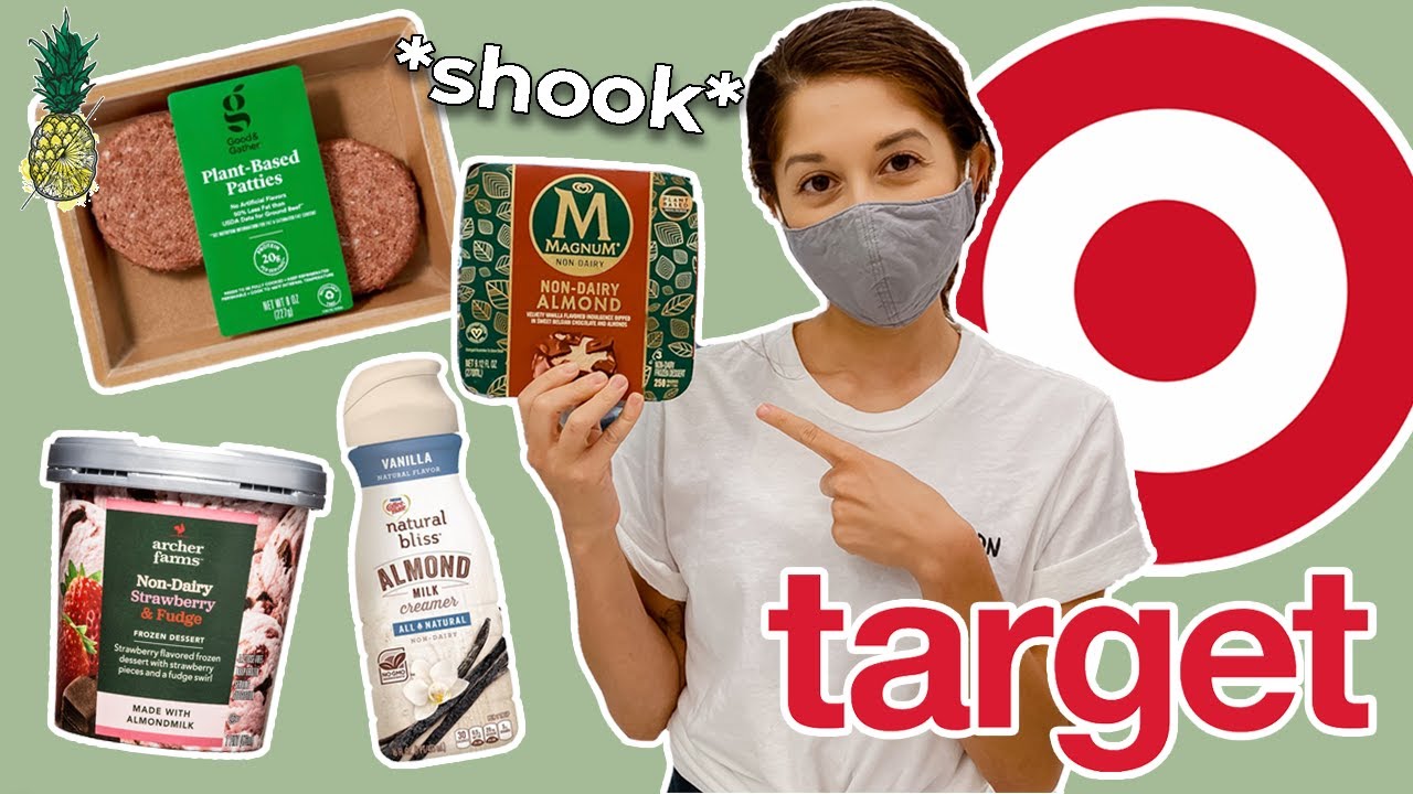 Target Vegan Items We Didn't Know Existed 😱  *we were shook*