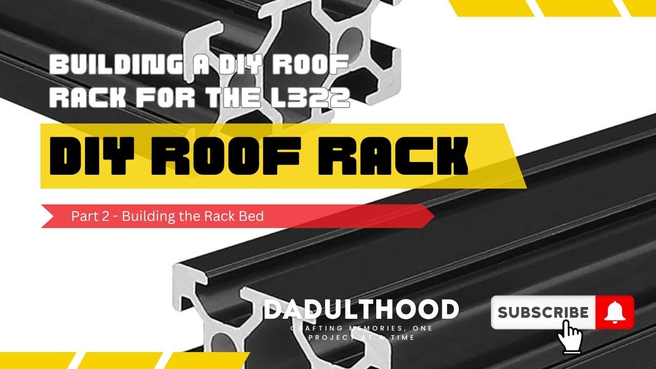Range Rover L322 DIY Roof Rack Part 2 - Making the Rack Bed