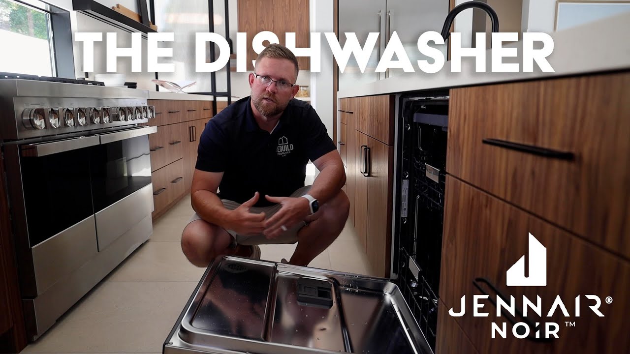 JennAir Noir Dishwasher | Rebuild The Block | JennAir Appliance Series Part 2