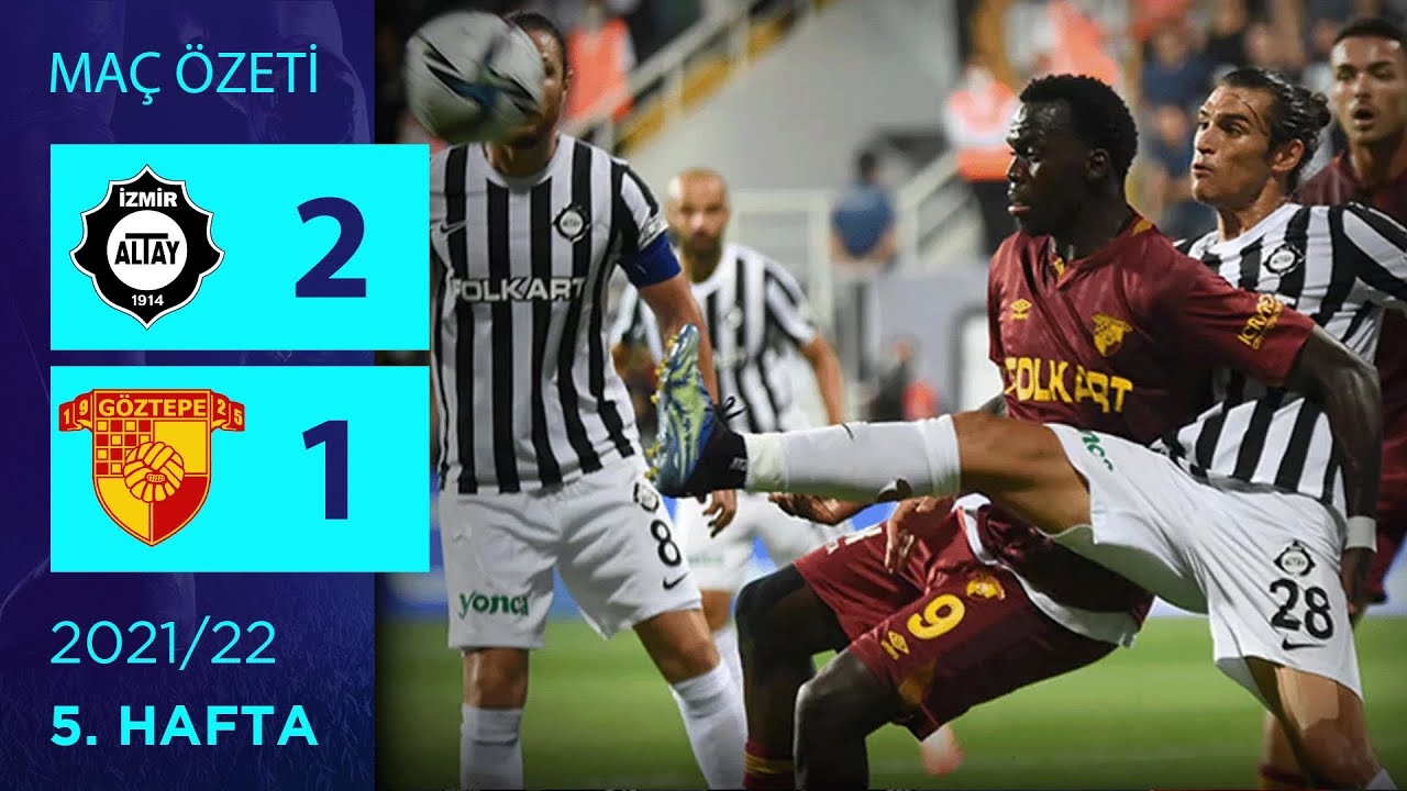 ÖZET: Altay 2-1 Göztepe | 5. Hafta - 2021/22
