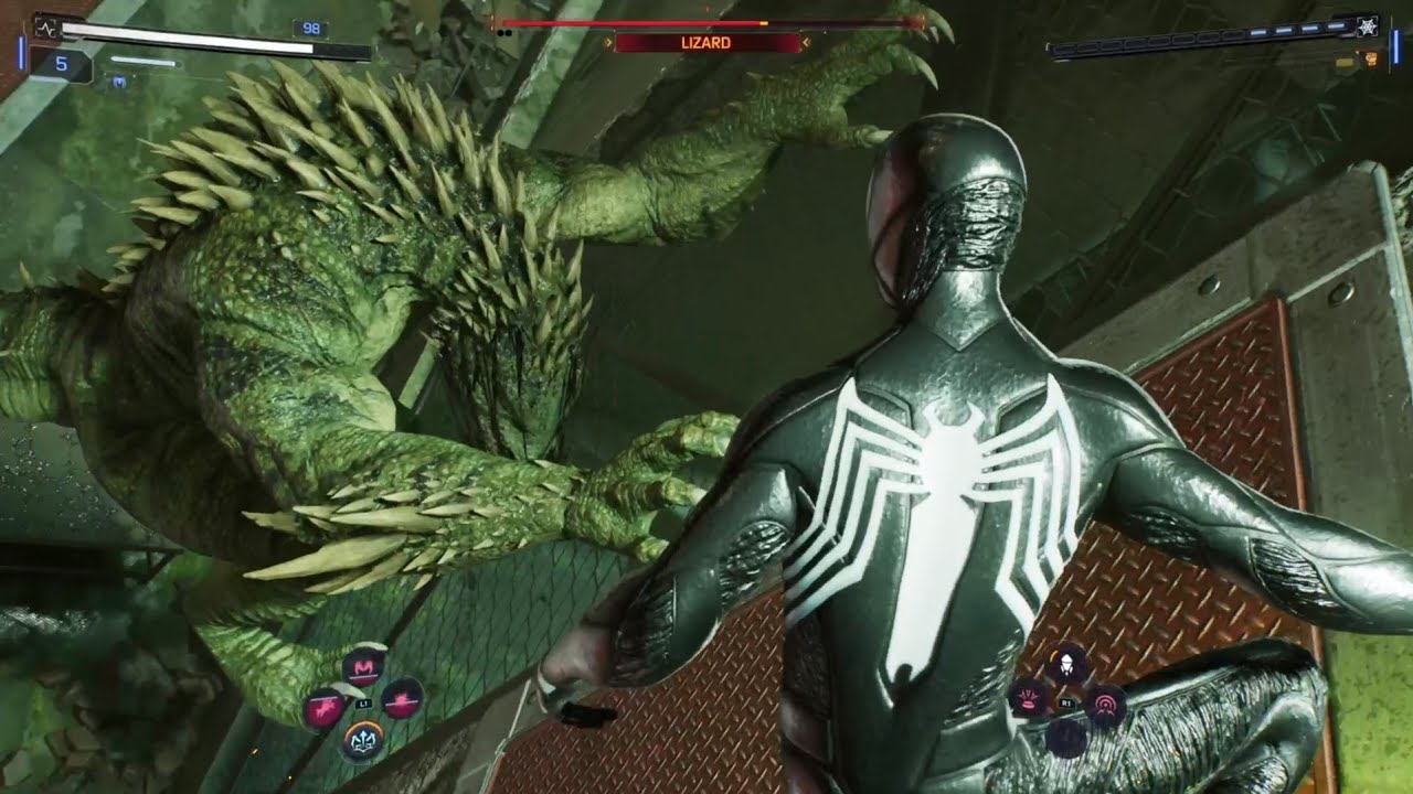 Venom VS Lizard | Spectacular difficulty | Spiderman 2 | [4K60]