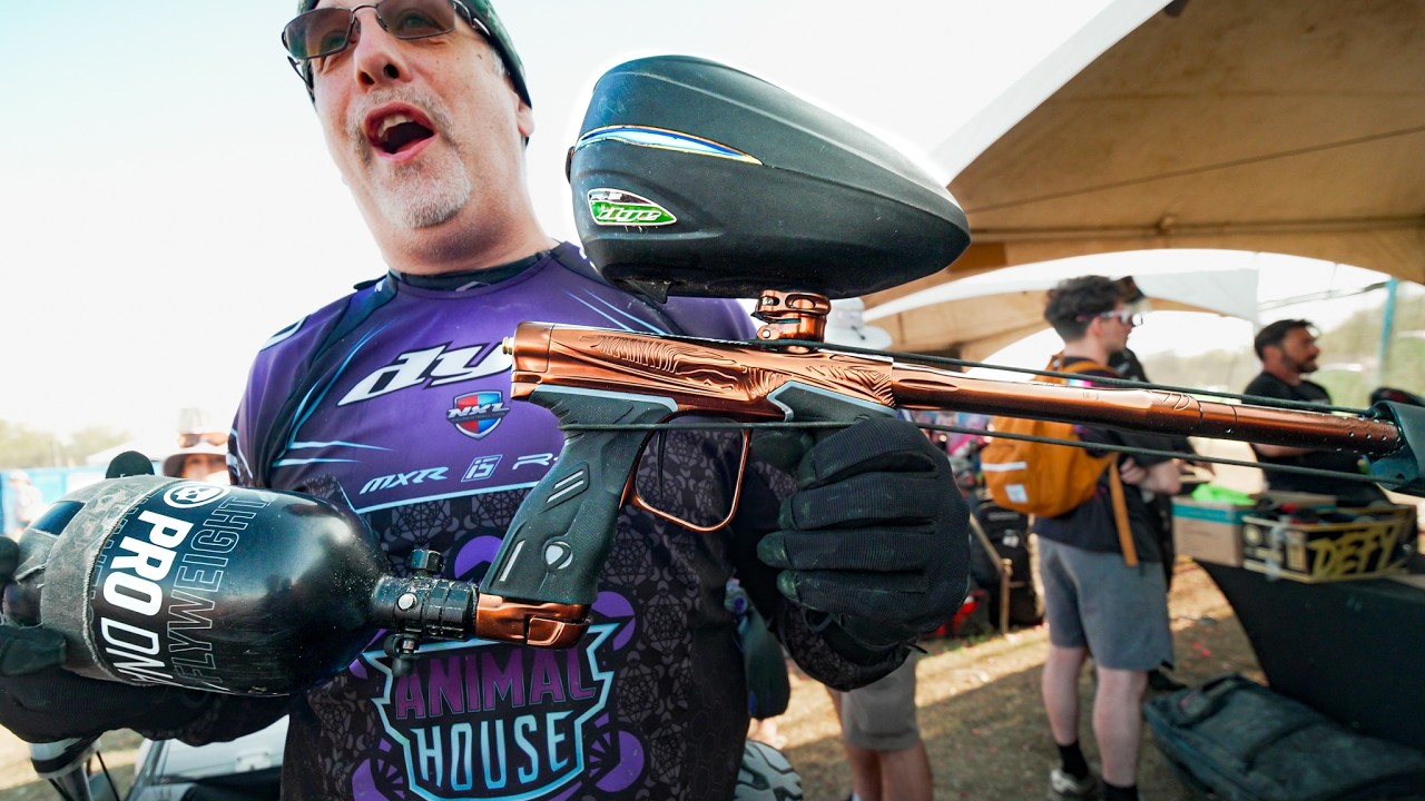 2026 World's Best Paintball Gear in Tampa Florida w/ Matt the Gym Rat