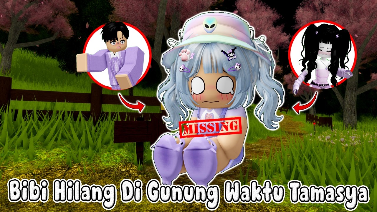 BIBI HILANG PAS TAMASYA DI GUNUNG ANGKER YANG TERNYATA ADA POCONGNYA || GUNUNG SUNDA🏡ROBLOX INDO