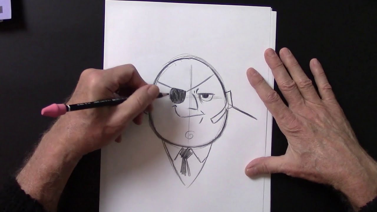 HOW TO DRAW A FUNNY BAD GUY - CHARACTER DESIGN TIPS