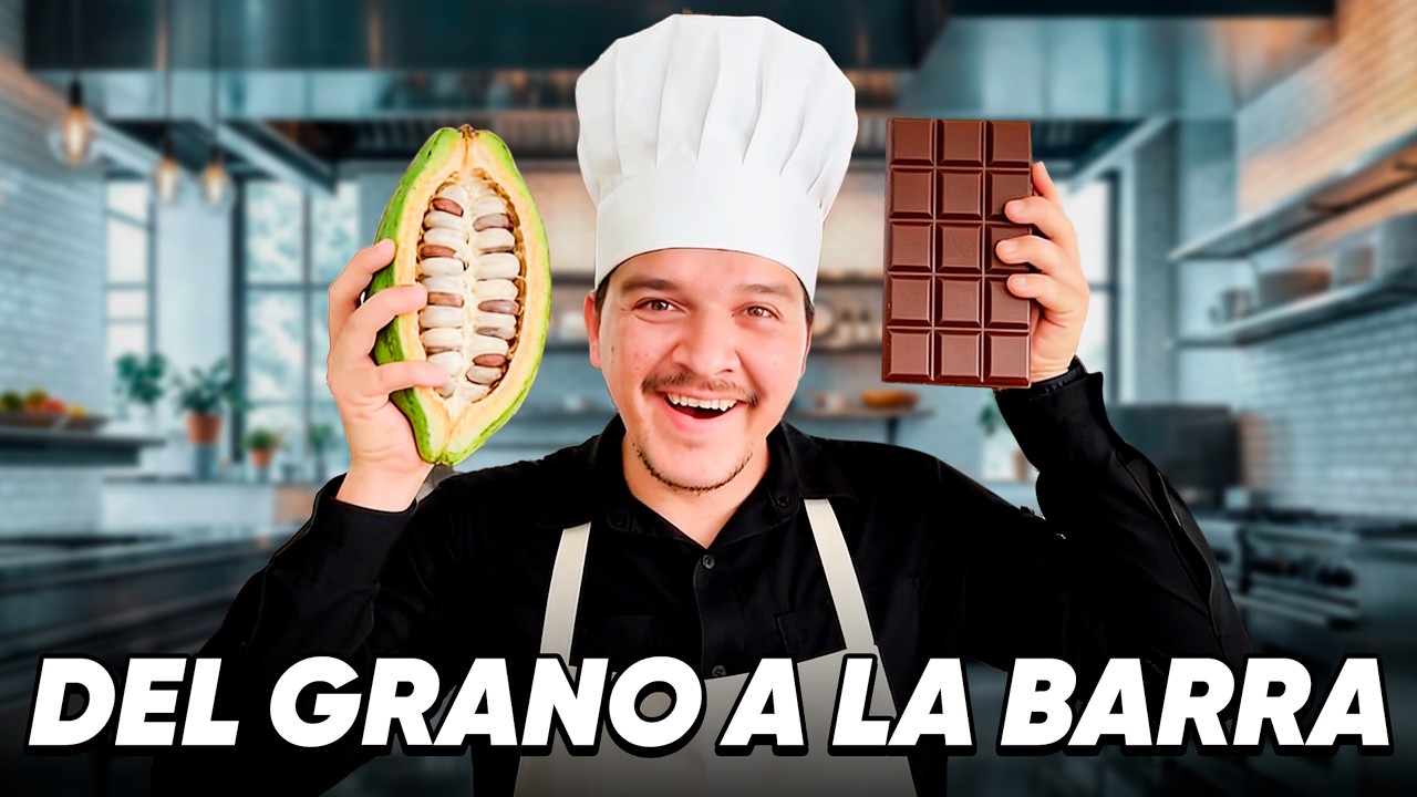 ASÍ se HACE el CHOCOLATE dese CERO! 😮🍫