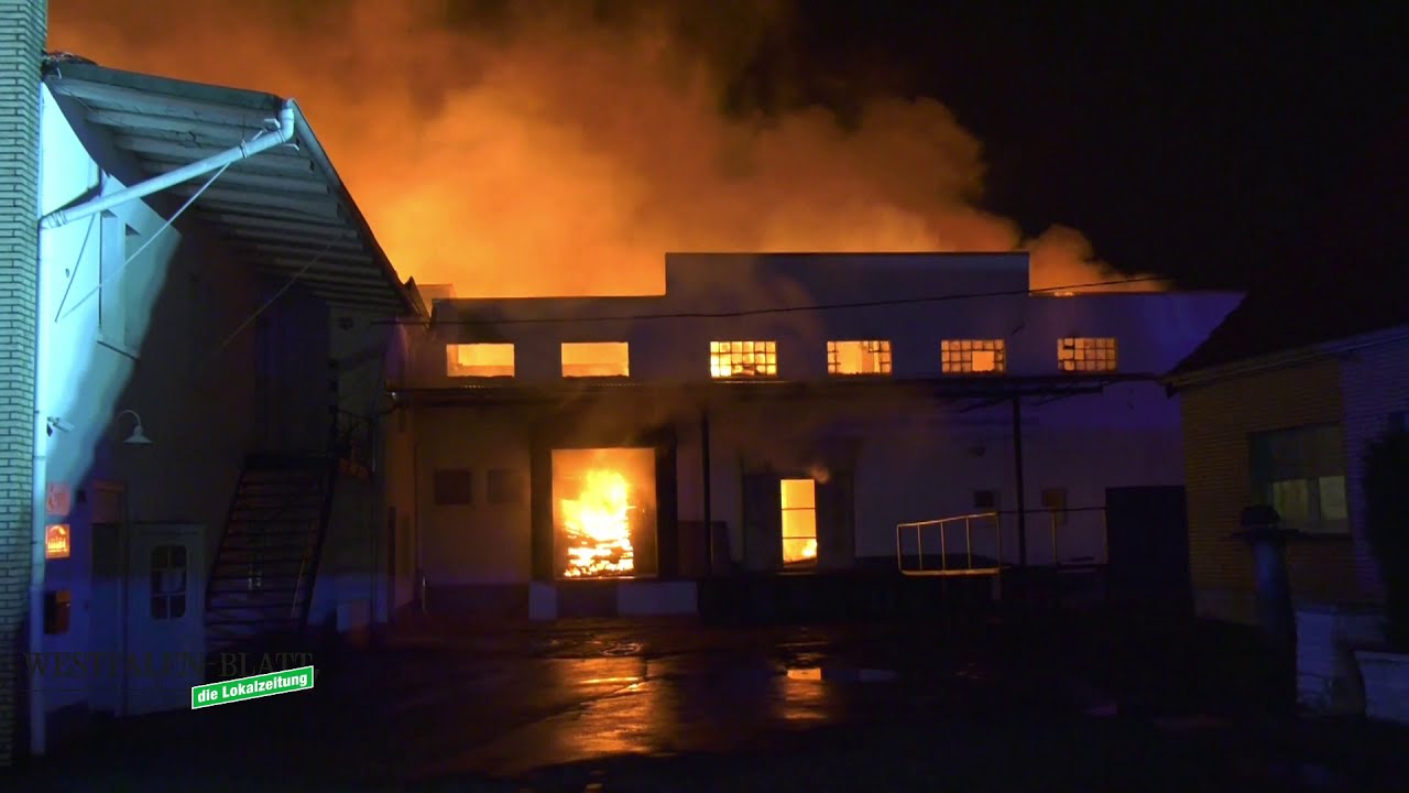 Großbrand in Herford