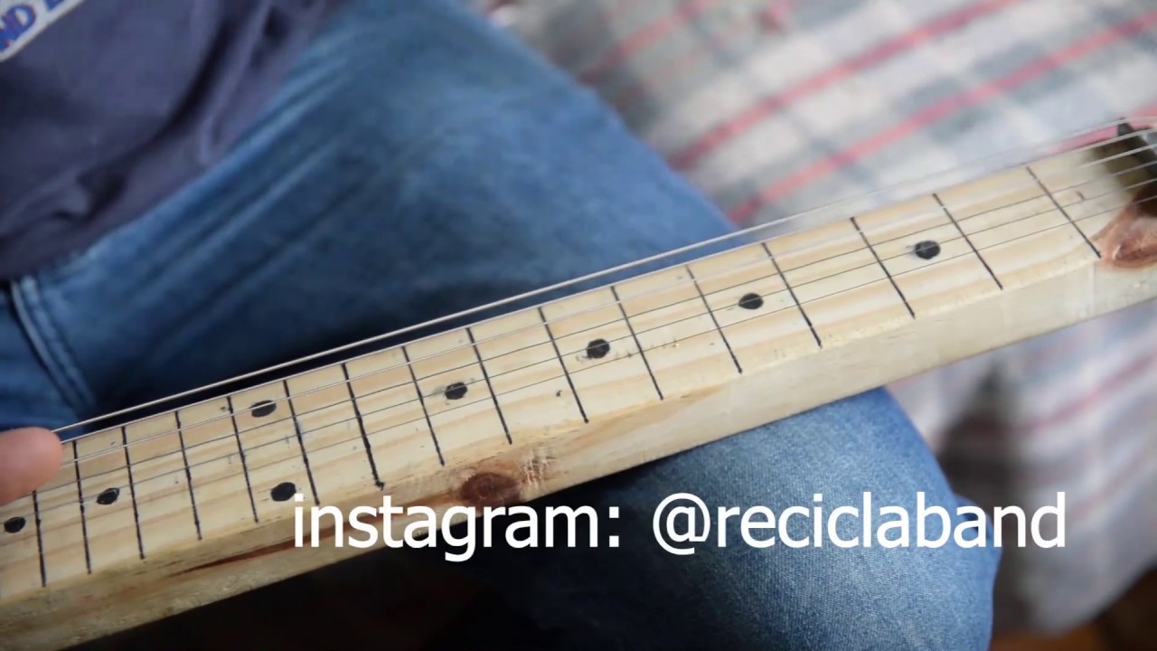 Como construir uma lap steel  (how work a lap steel)