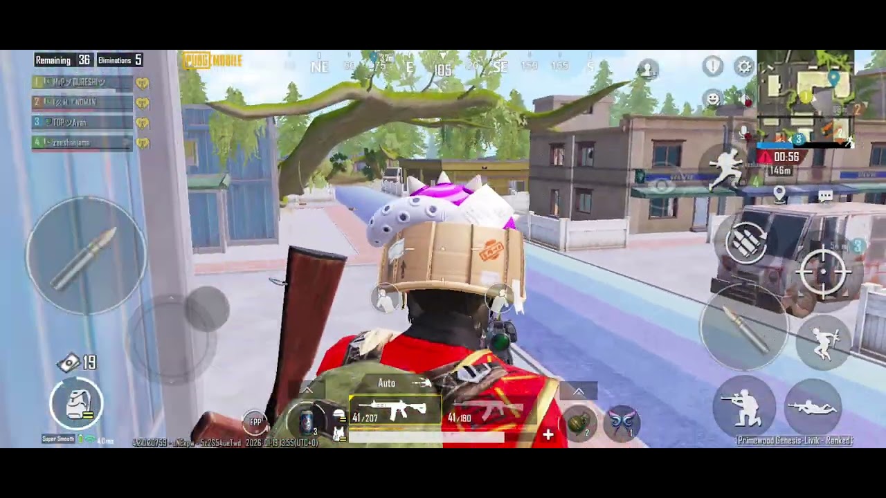 Pubg Match Livik Chicken Dinner 19.01.2026