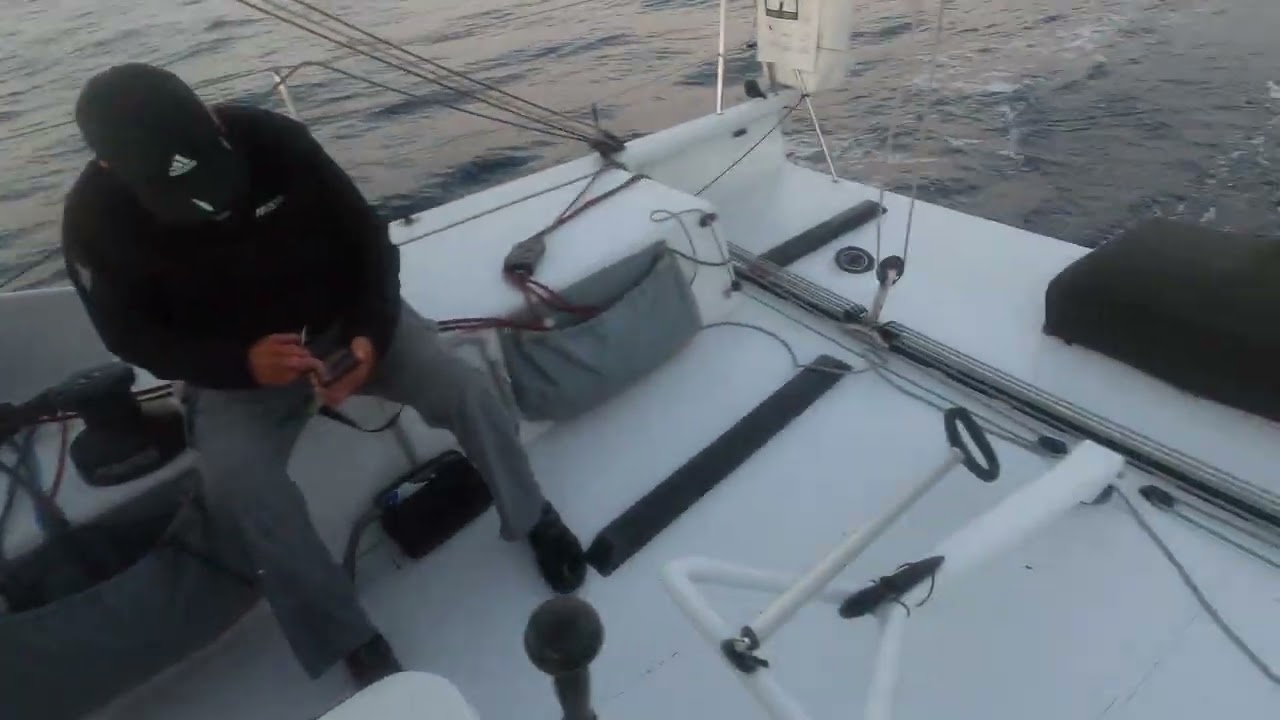 Privateer Class 40 First Sighting of Faial and Pico Azores
