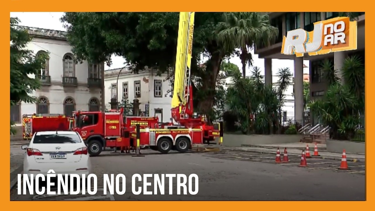 FOGO ATINGE PRÉDIO DO MINISTÉRIO PÚBLICO