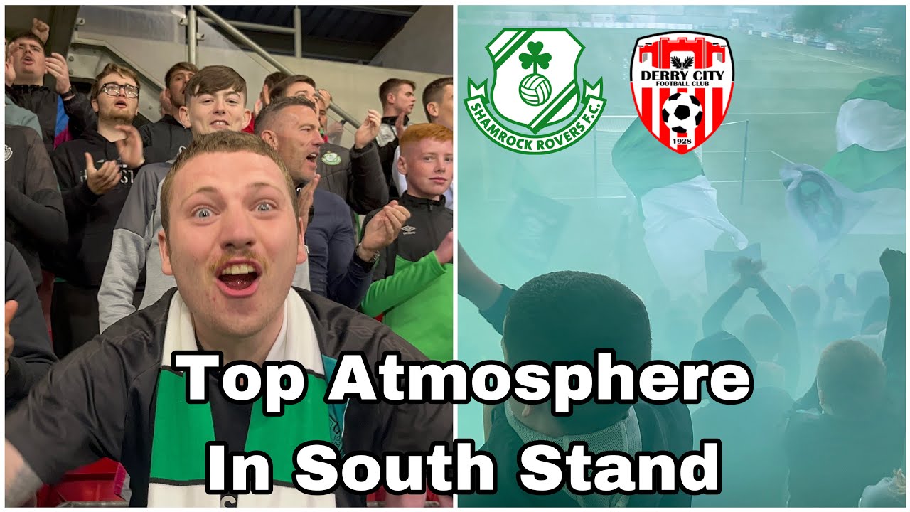 Shamrock Rovers 1-0 Derry City | BATTLE OF TOP TWO !!! | Matchday Vlog