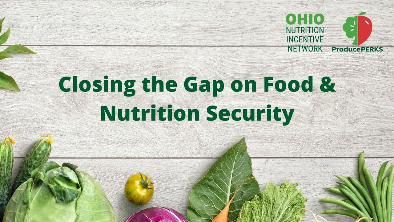 Closing the Gap on Food & Nutrition Security