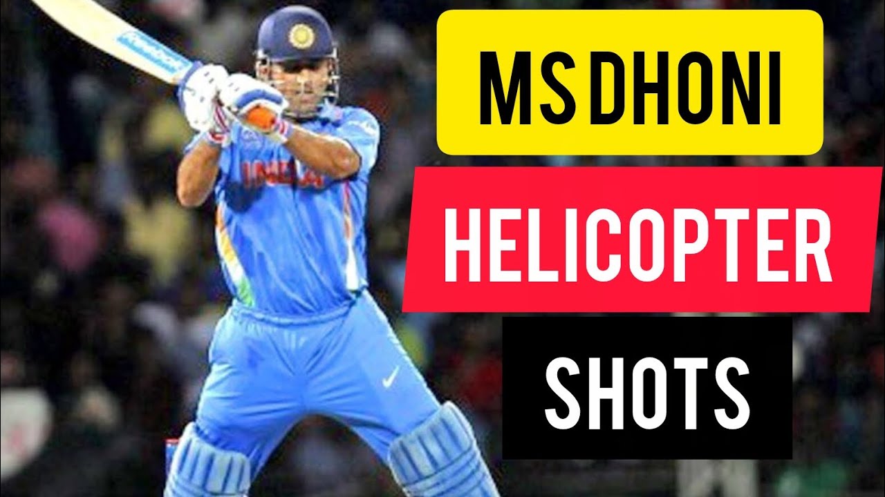 Top 10 MS Dhoni Helicopter Shots 