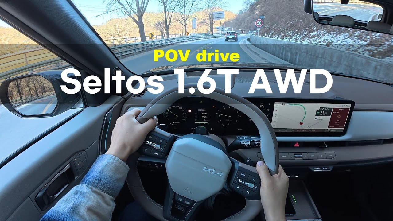 2026 KIA Seltos 1.6T-GDi AWD POV drive