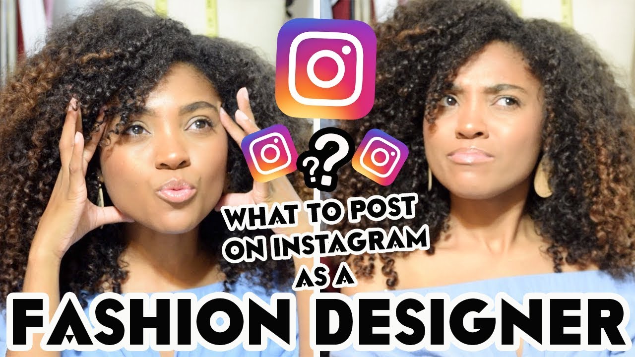 What You Can Post On Instagram As A Fashion Designer! | Instagram Photo Ideas