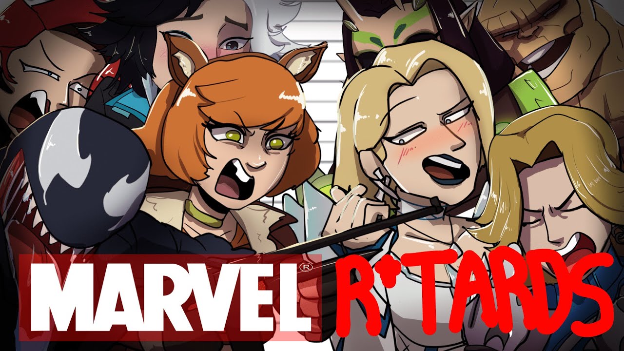The ULTIMATE Marvel Rivals voice actors cursing but its the actual characters (an animation)