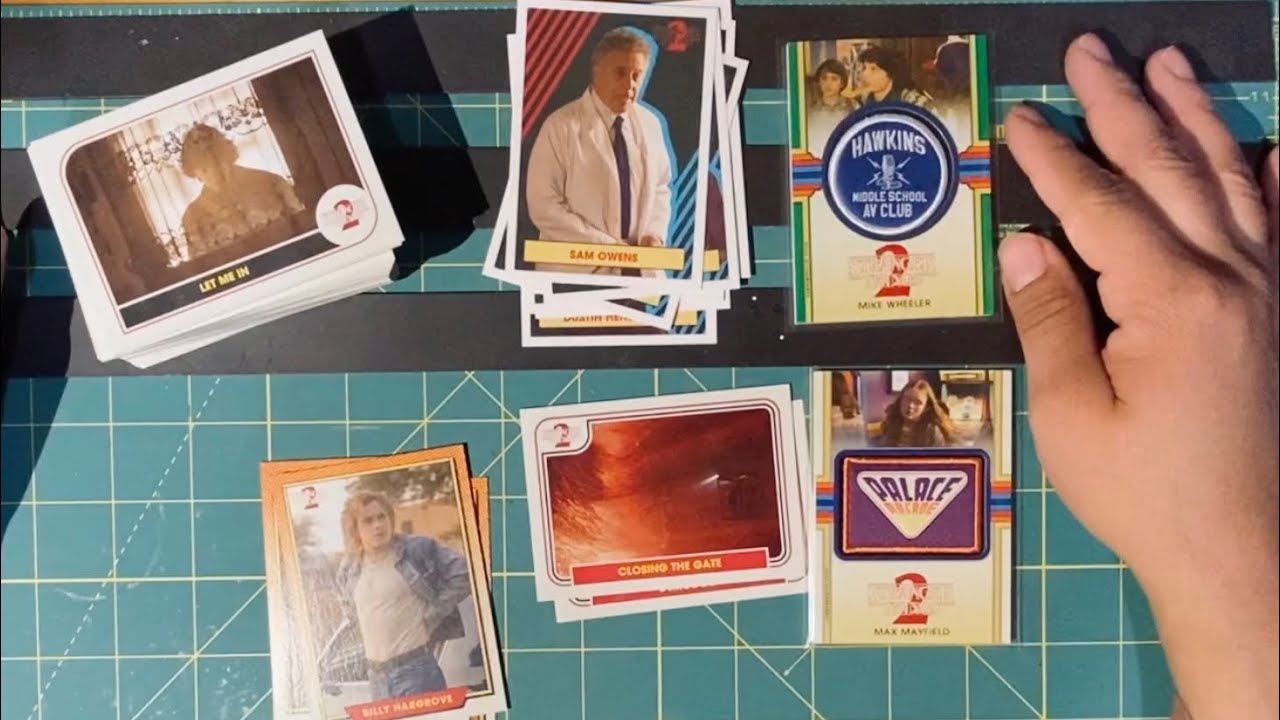 2019 Topps Stranger Things Season 2 Blaster with TWO RELIC CARDS!