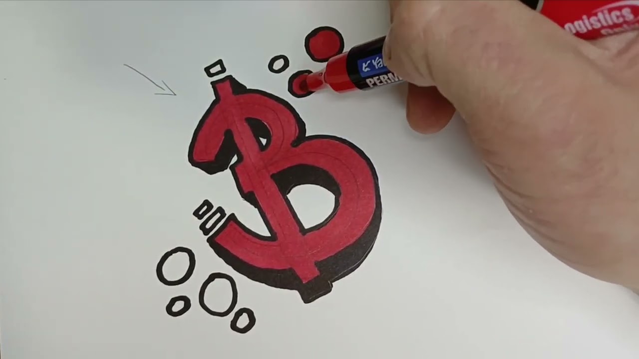 How to graffiti letter B b #graffiti #howto  #drawing #streetart #graffitiart #explorepage #fypシ 