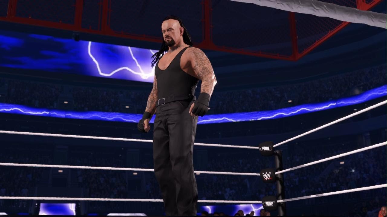 WWE 2K25 hell in a cell match