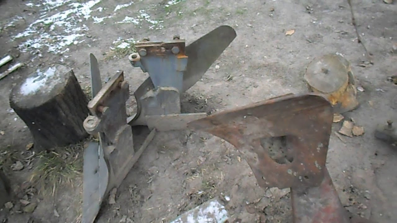 Плуг ПЛН 3-35.  Замена рамы и настройка