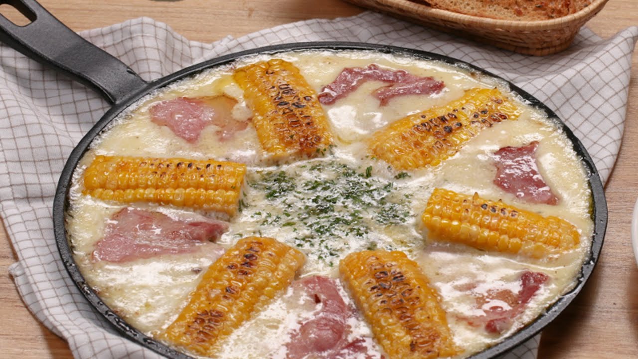 3분 카레보다 간단한 3분요리 콘치즈🌽🧀