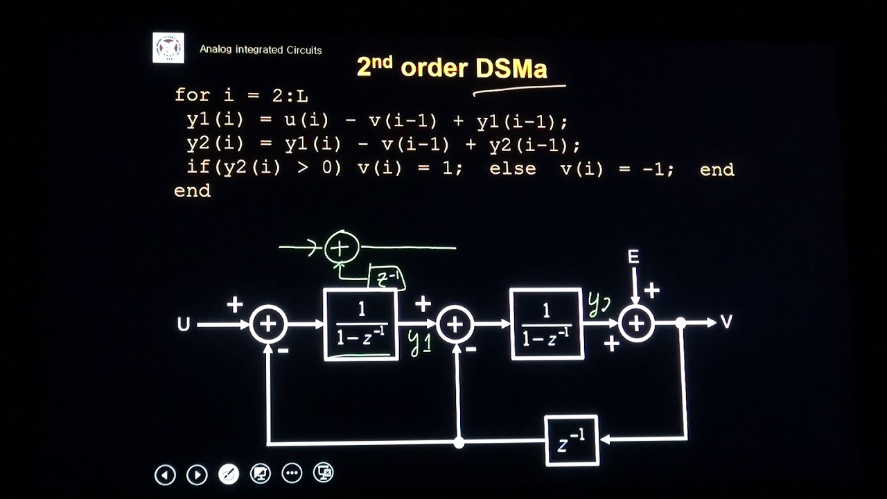 POSTECH LEC_27_B_2017 : first order delta sigma modulator