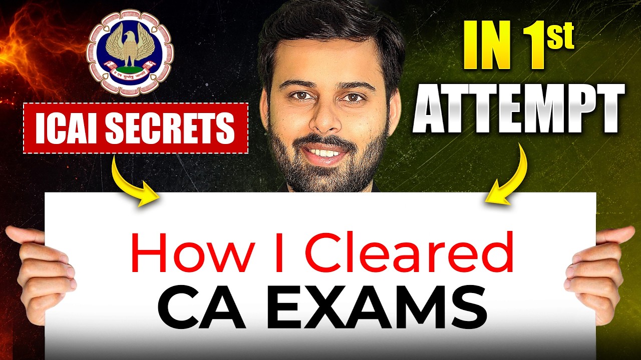 My Secret of Clearing CA Exams in First Attempt with 6 Exemptions