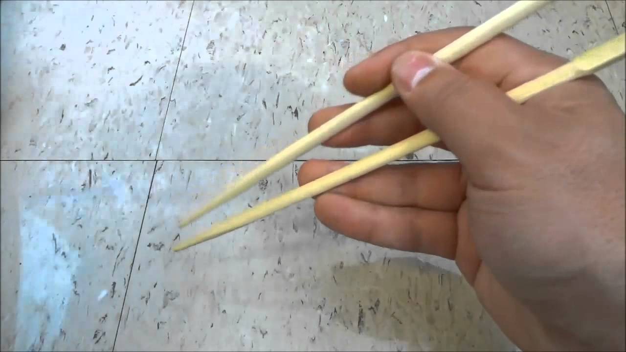 How To Hold Chopsticks-EASY Method