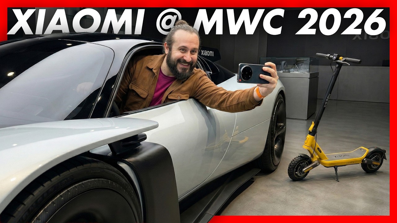Xiaomi la MWC: telefonul Leica, trotinete și un... Hyper Car?