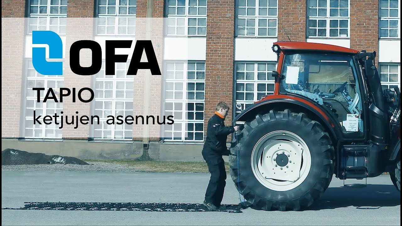 OFA Tapio -ketjujen asennusohjeet