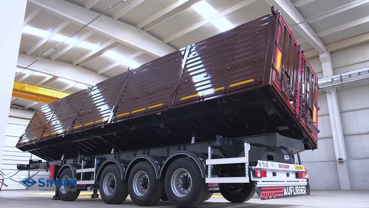 Grain carrier semitrailer // Зерновоз Полуприцеп // Getreideanh&auml;nger