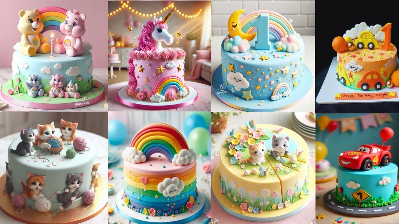 Simple Cake design for babies | Birthday cake Images |65+ First Birthday Cake Ideas | Birthday Cakes