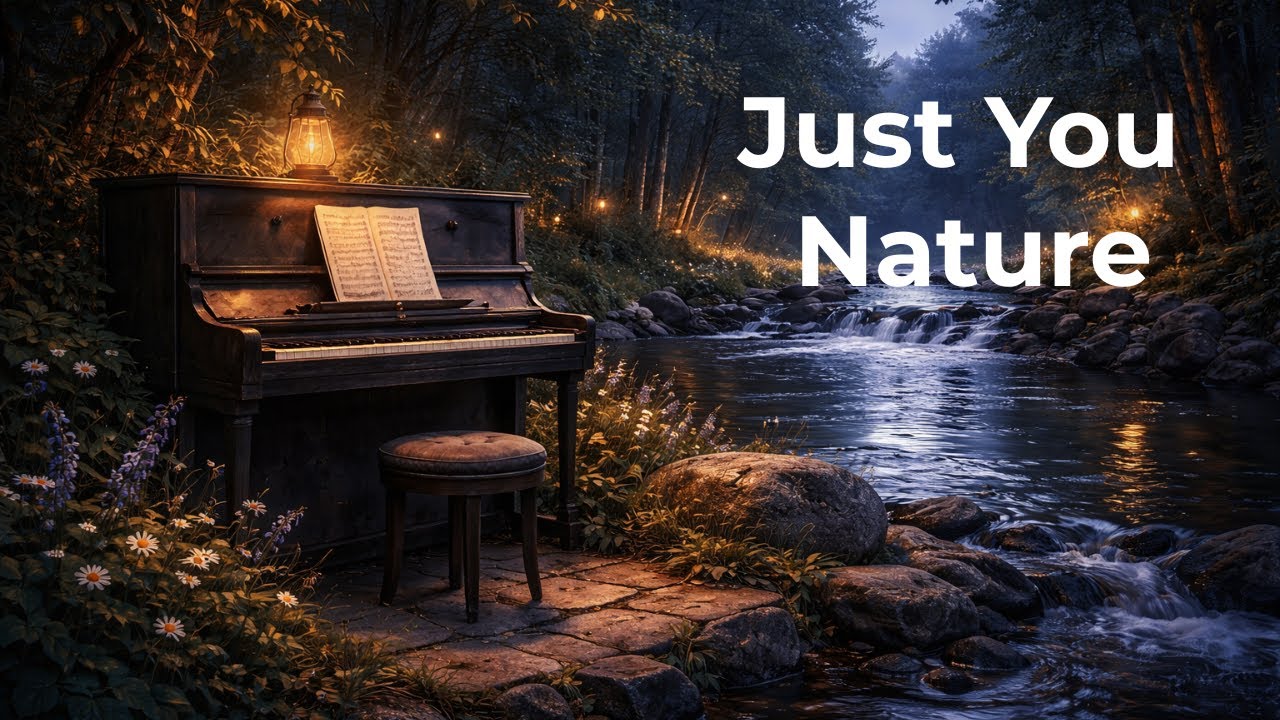 Healing Flows  Gentle Piano & Water Sounds for Stress Relief