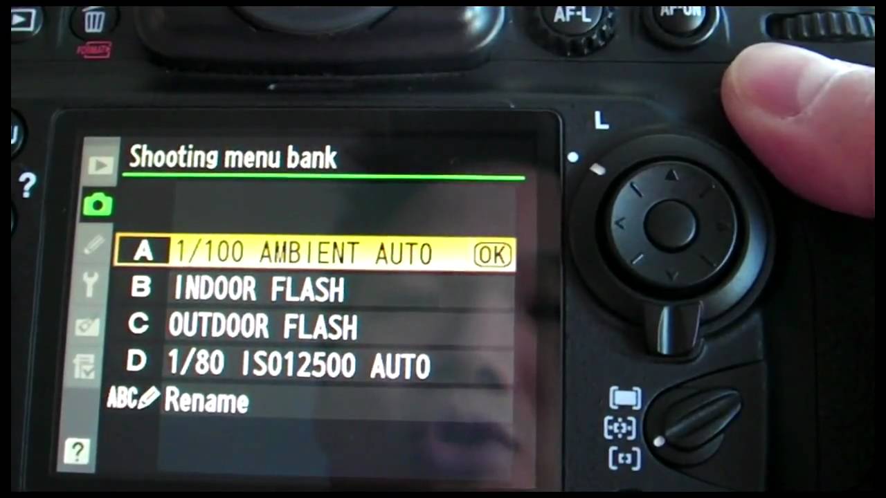 DQ D700 Settings