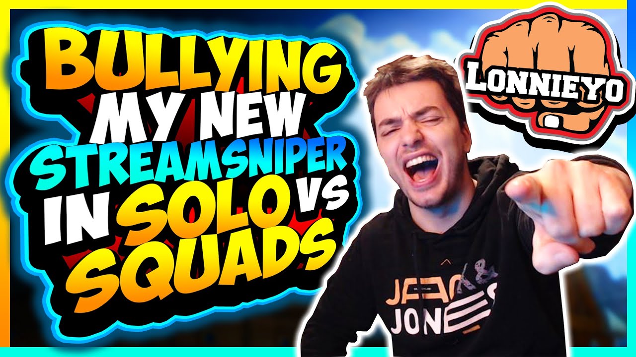 Bullying My NEW Streamsniper in SOLO VS SQUADS | Realm Royale