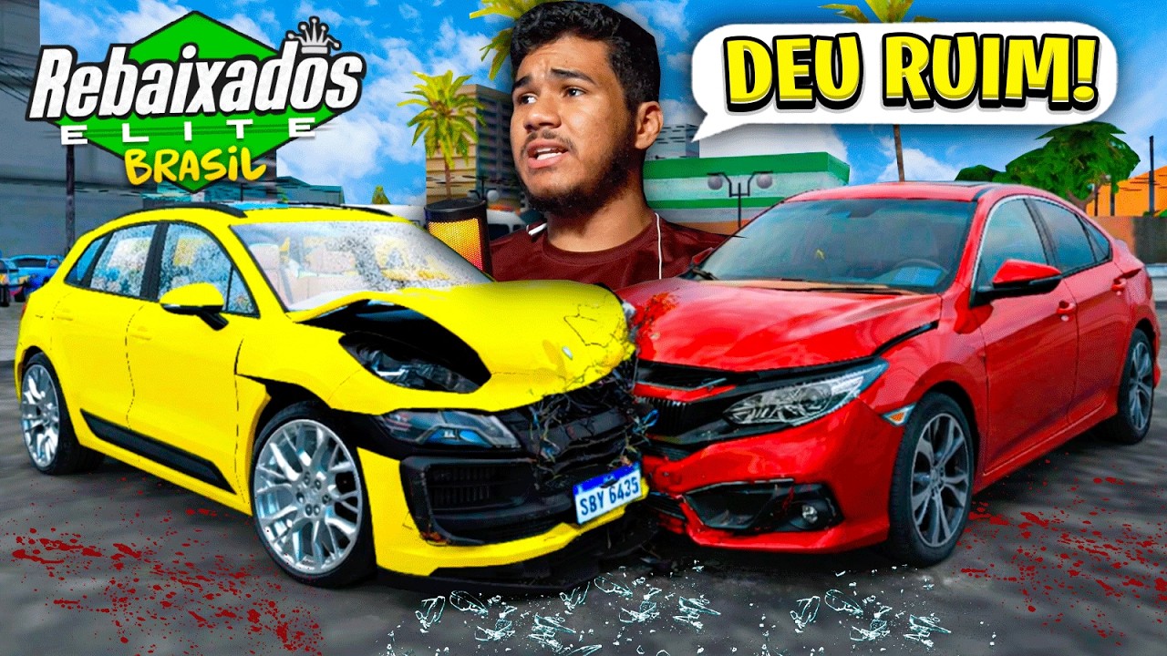 SOFRI UM ACIDENTE GRAVE DE PORSCHE MACAN no REBAIXADOS ELITE BRASIL