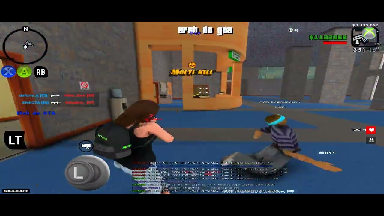 Samp Arcade PVP Highlight Sem o Controle