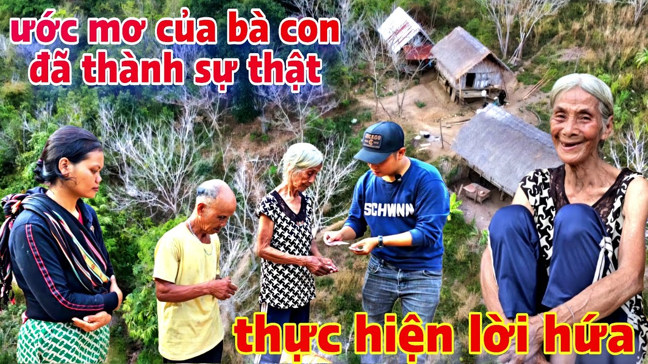 Ai cũng vui mừng.lời hứa đã được thực hiện giữa rừng.