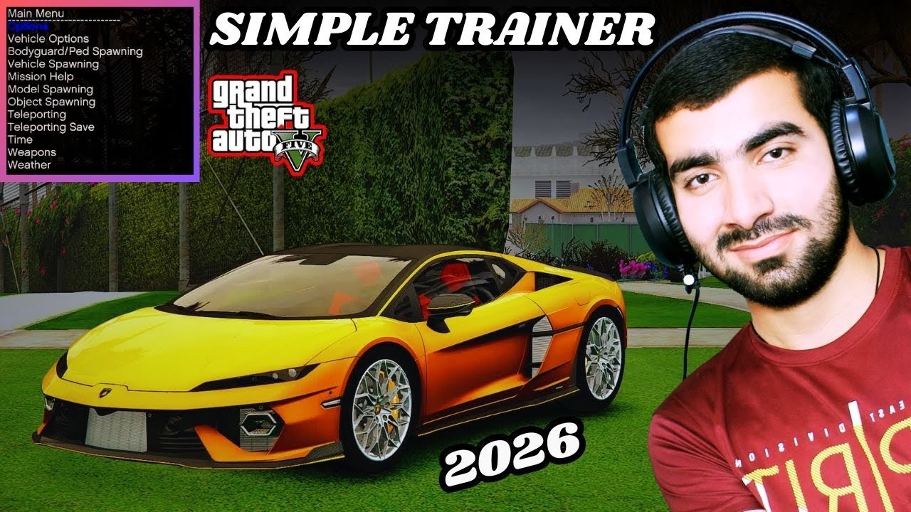 HOW TO INSTALL SIMPLE TRAINER IN GTA 5 (LATEST VERSION 2026) | GTA 5 MODS | KHAAS GAMER