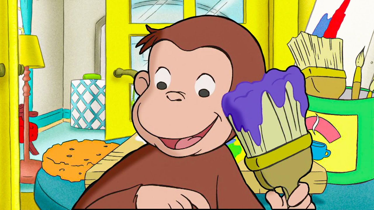 色はどうやって混ぜるの？ 🐵 おさるのジョージ