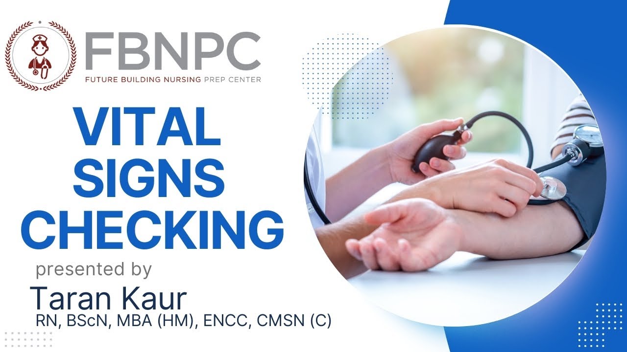 VITAL SIGNS FOR NURSES: Temperature, Pulse, Blood Pressure, Heart Rate, Oxygen Saturation and Pain