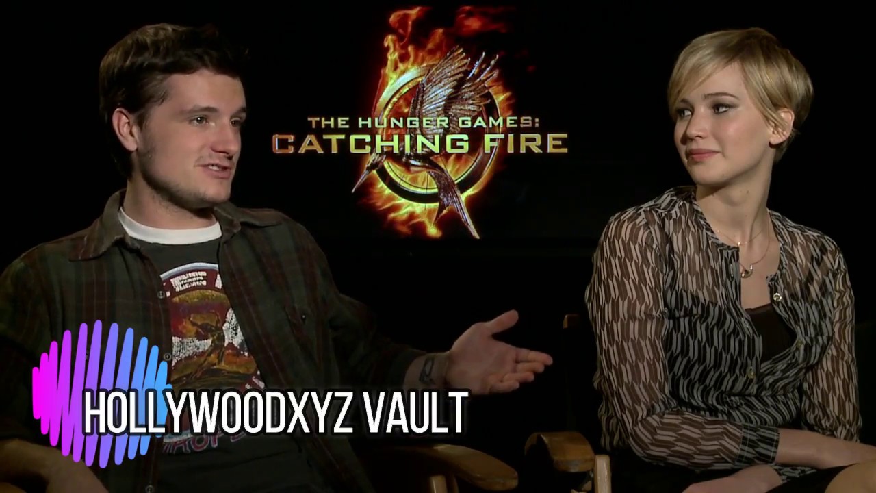 Jennifer Lawrence & Josh Hutcherson interview The Hunger Games Catching Fire