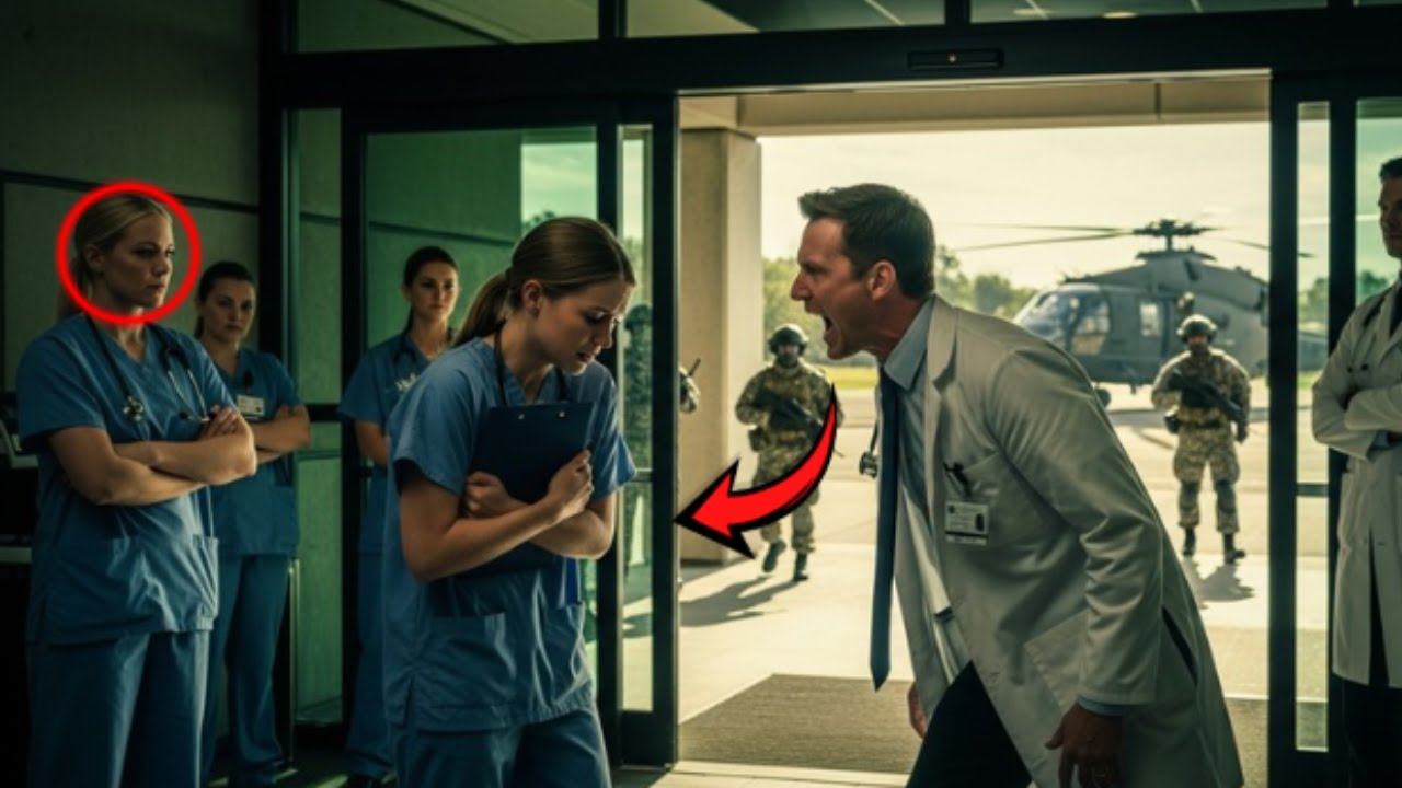 THEY MOCKED THE QUIET NEW NURSE — UNTIL A NAVY HELICOPTER LANDED ASKING FOR THEIR SEAL COMBAT PRO