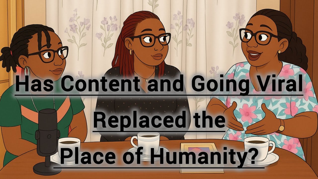Everything is content? Where is our Humanity. 