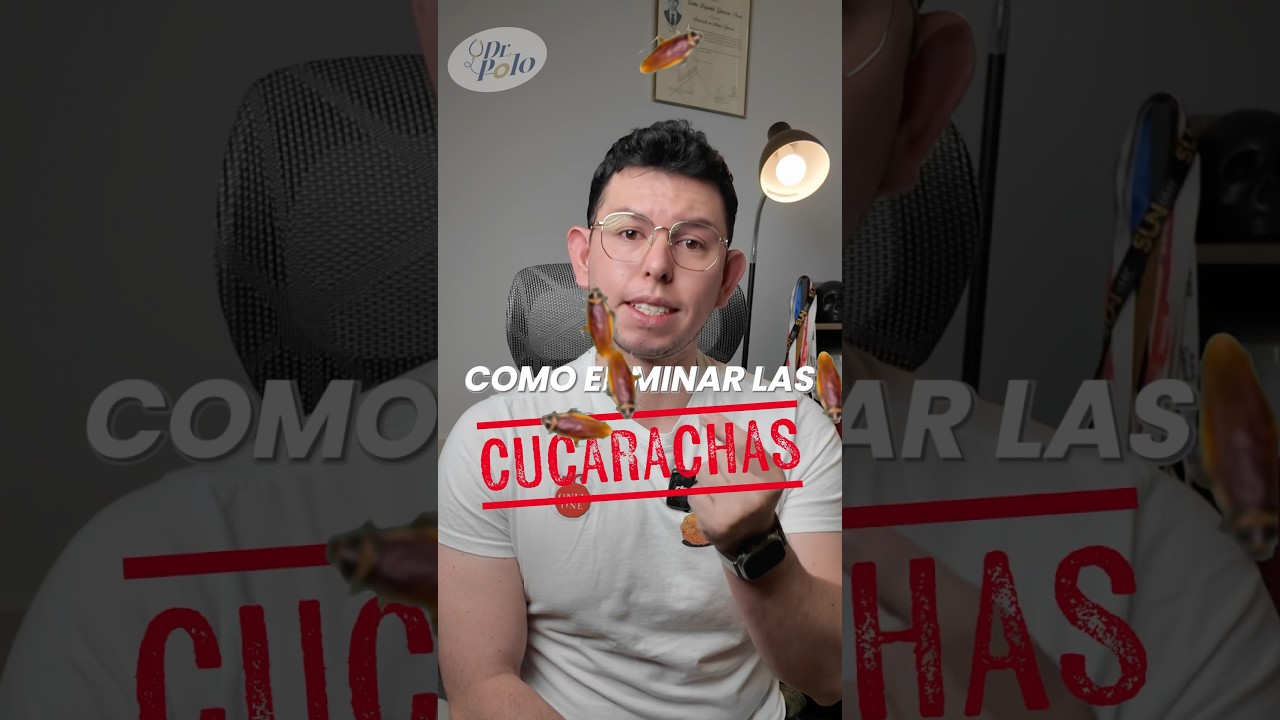 DESHAZTE de las CUCARACHAS! 🚽 m&aacute;s en IG #medicina #sabiasque #curiosidades