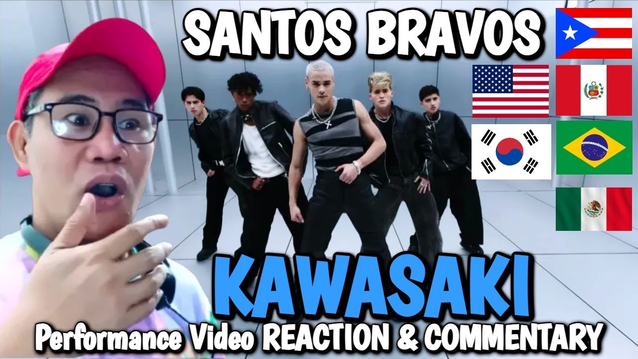 SANTOS BRAVOS - KAWASAKI - Performance Video REACTION