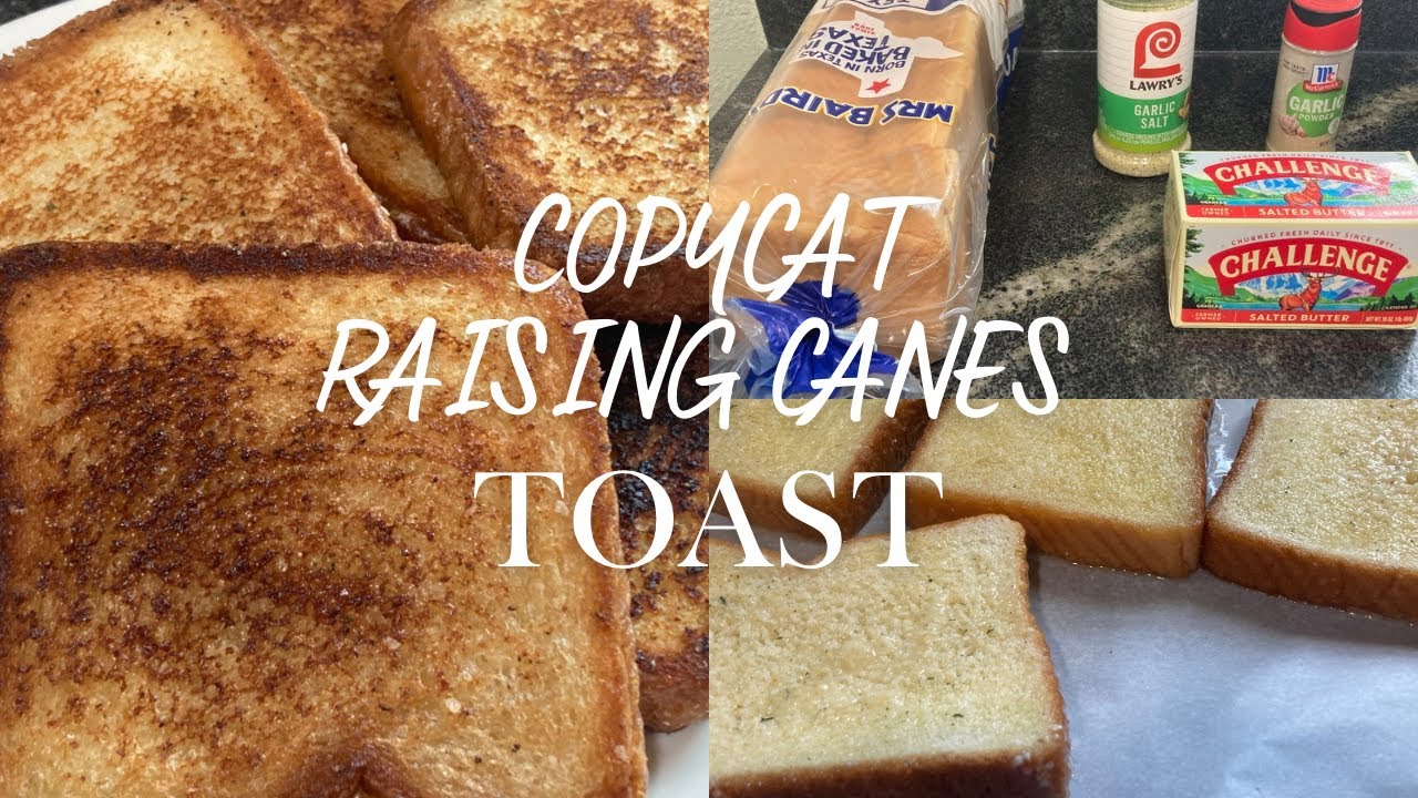 I TRIED TO COPYCAT RAISING CANES TOAST #raisingcanes #toast #copycat