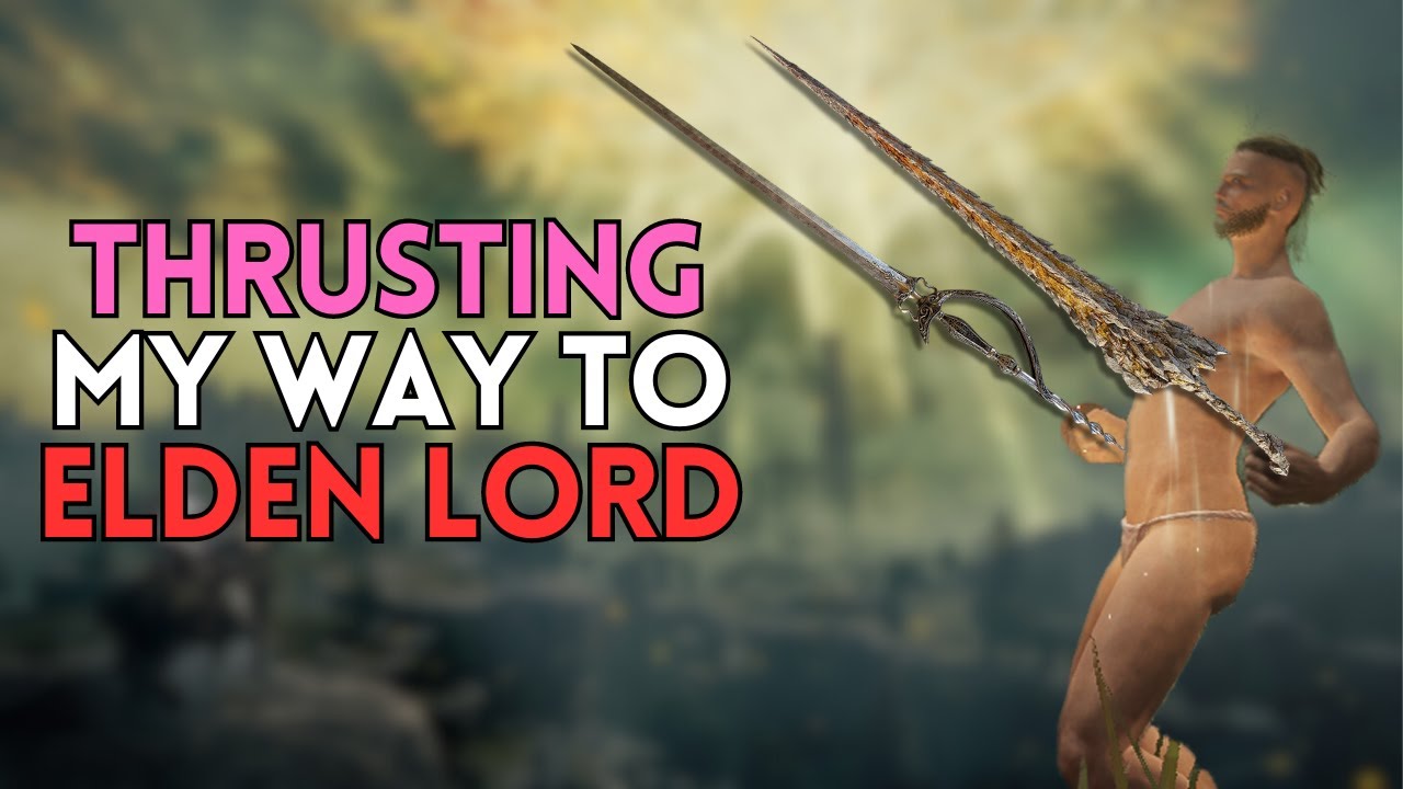 Beating Elden Ring with only Heavy Thrusting Swords